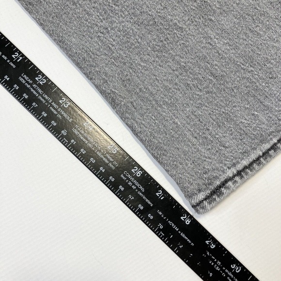 Levis 501 Jeans Dirienzo Gray Rigid Denim Men’s 36x30 Y2K Button Fly Orig. Fit - Picture 13 of 13